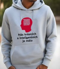 School sweatshirt, we beautiful and intelligent are few.