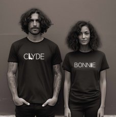 Párové tričko, BONNIE A CLYDE