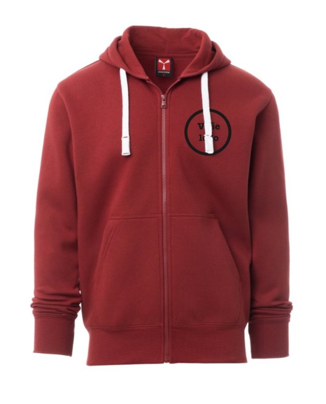 Mikina PORTLAND bordo