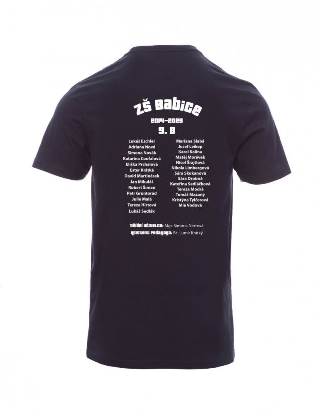 Absolventské tričko, Dutý sud neutopíš - Barva: Královská modrá, Velikost: 2XL, Střih: Pánské