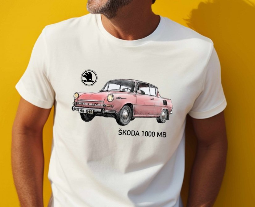 Pánské tričko, Škoda 1000 MB