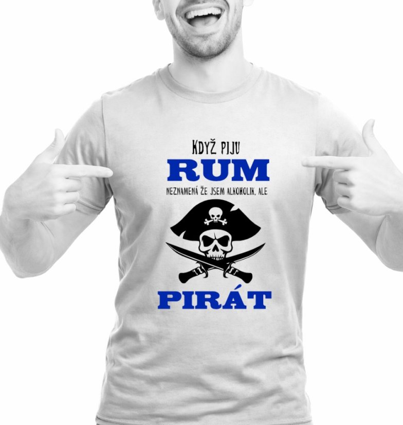 Pánské tričko, Pirát