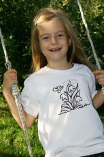 spring snowflake - T-shirt with motif