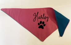 Bandana for dog with his name