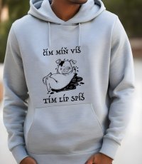 School sweatshirt, The less you know, the better you sleep