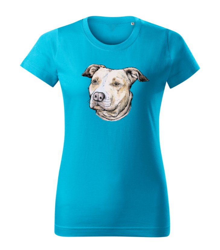 Dámské tričko Americký pitbulteriér
