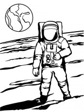 Kosmonaut - Tričko s motivem