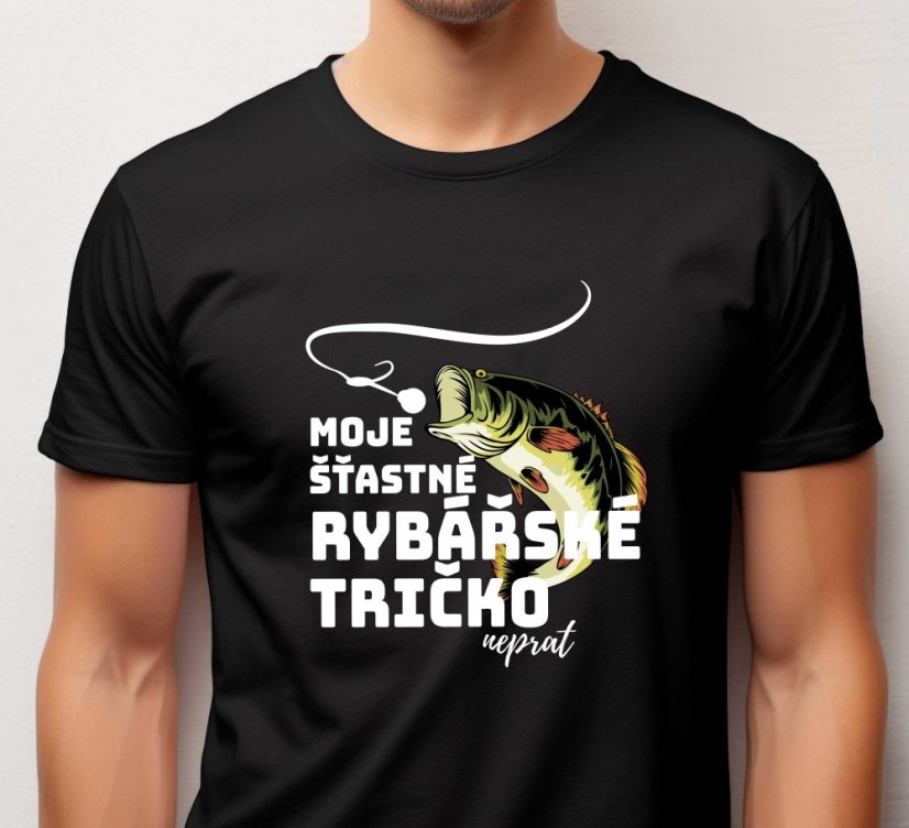 Pánské tričko, Moje šťastné rybářské tričko