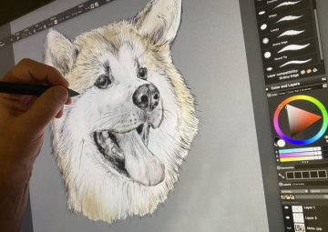 Potisk triček s kresbami psů našeho ateliéru : styl, osobnost a láska ke čtyřnohým přátelům