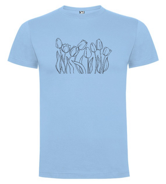 Tulipány - Tričko s motivem