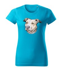 Dámské tričko Americký pitbulteriér