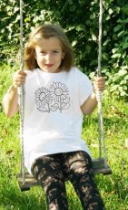 Sunflowers - T-shirt with motif