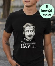 Pánské tričko Havel, naděje