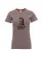 Graduation T-shirt, All roads lead..... - Barva: Ocelově šedá, Velikost: XS, Střih: Dámské