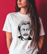 Dámské tričko Havel, kresba