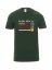 Graduation T-shirt, Everyone makes mistakes, that's why they put an eraser on the pencil - Barva: Lahvově zelená, Velikost: XS, Střih: Pánské