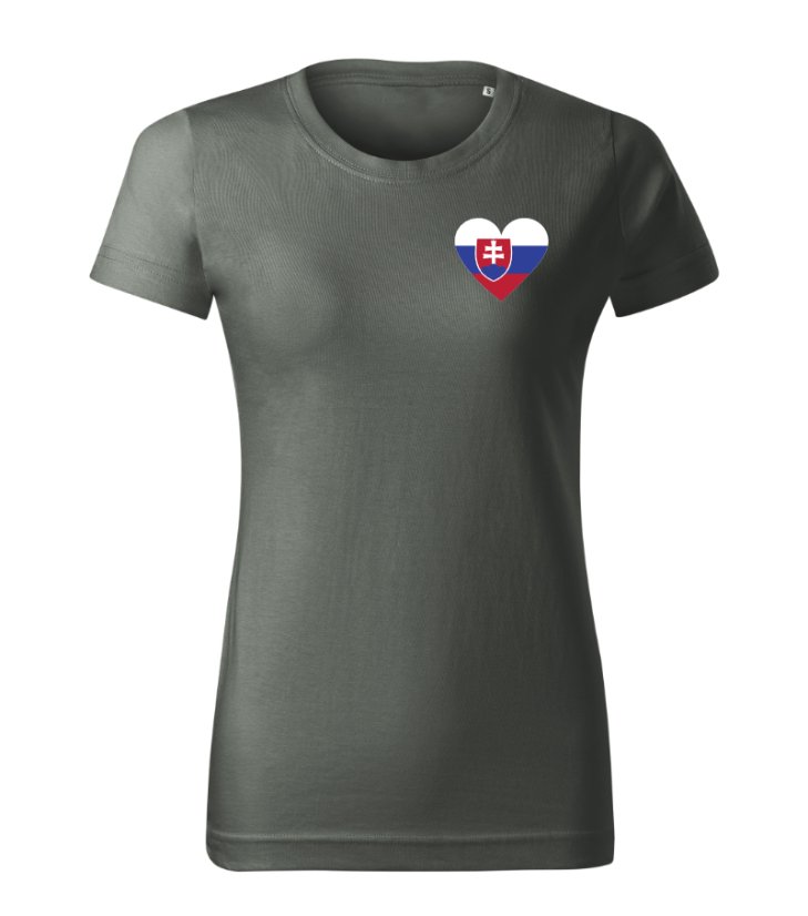 Dámské tričko, Fandíme Slovensku srdce