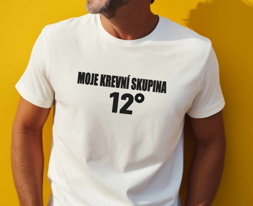 Pánské tričko, Moje krevní skupina
