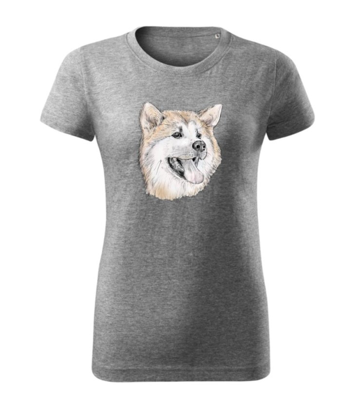 Dámské tričko Akita inu