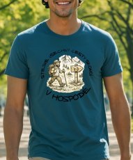 Pánské tričko BIO neutral, Turista a hospoda