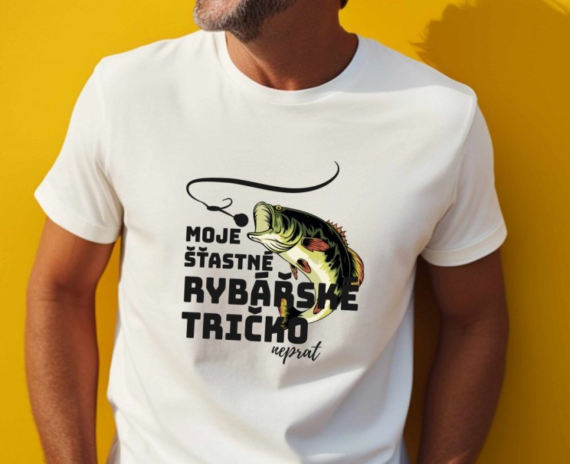 Pánské tričko, Moje šťastné rybářské tričko