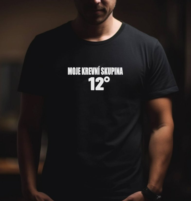 Pánské tričko, Moje krevní skupina