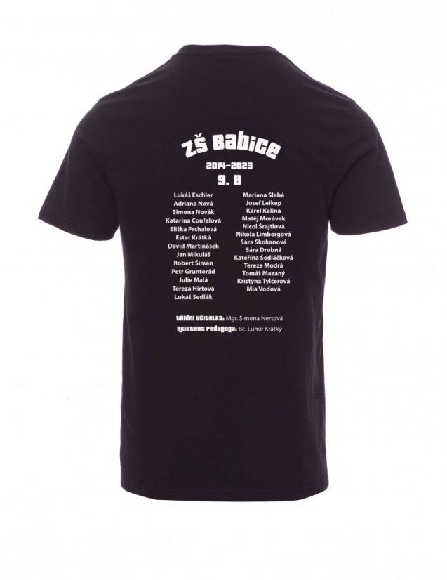 Absolventské tričko, Čím míň víš, tím líp spíš - Barva: Oranžová, Velikost: XL, Střih: Pánské