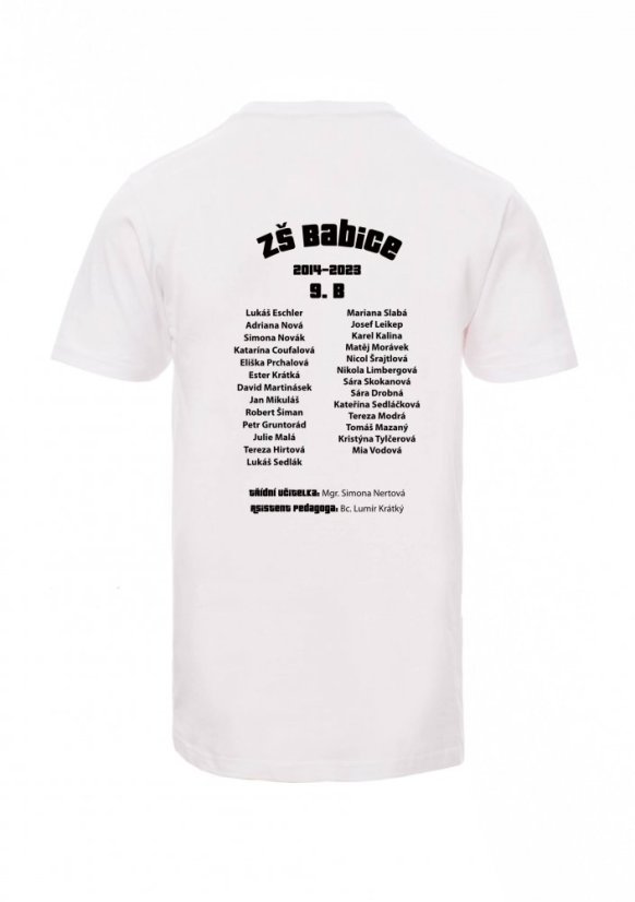 Absolvenstké tričko, Každý dělá chyby, proto se na tužku dává guma - Barva: Červená, Velikost: 2XL, Střih: Dámské