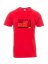 Graduation T-shirt, Everyone makes mistakes, that's why they put an eraser on the pencil - Barva: Červená, Velikost: XL, Střih: Pánské