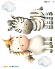 Zebra a jednorožec – nažehlovačka
