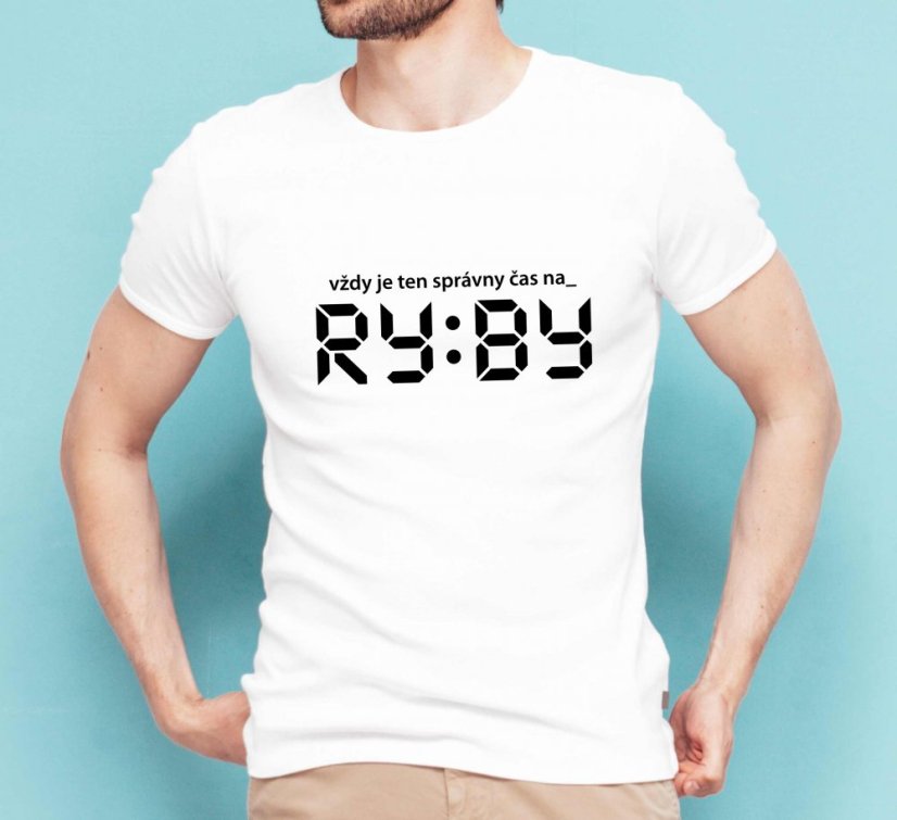 Pánské tričko, Vždy je správny čas na ryby