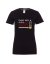 Graduation T-shirt, Everyone makes mistakes, that's why they put an eraser on the pencil - Barva: Černá, Velikost: XS, Střih: Dámské