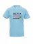 Graduation T-shirt, Everyone makes mistakes, that's why they put an eraser on the pencil - Barva: Nebesky modrá, Velikost: XL, Střih: Pánské
