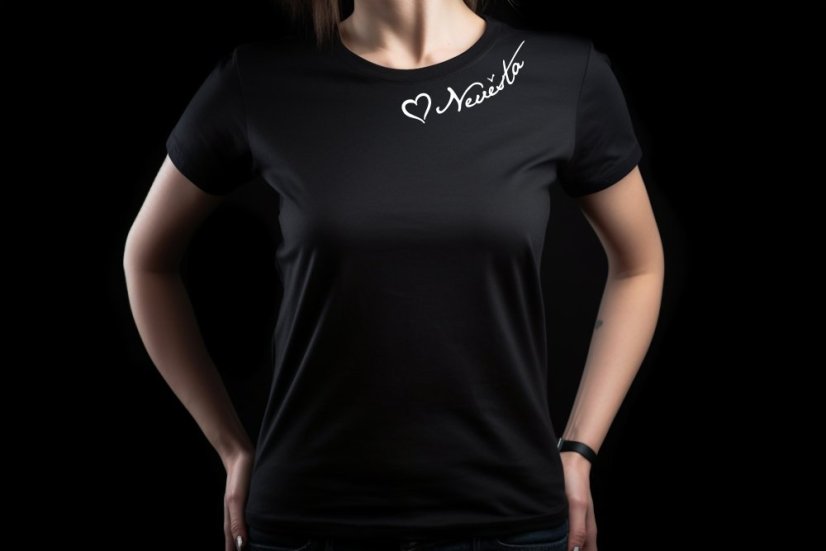 Dámské tričko, nevěsta