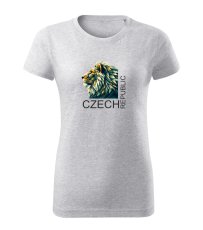 Dámské tričko se lvem, Fandíme Česku