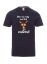 Graduation T-shirt, You'll die of boredom without us here! - Barva: Námořnícká modrá, Velikost: M, Střih: Pánské