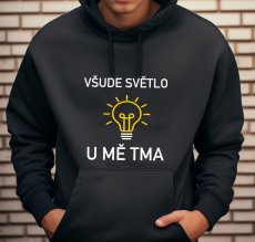 School sweatshirt, Everywhere light...