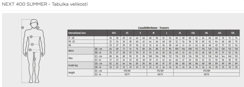 NEXT 400 SUMMER černá