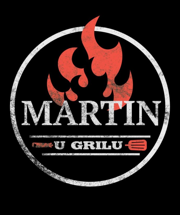 Pánské tričko, na grilu