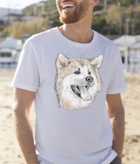 Pánské tričko, Akita Inu