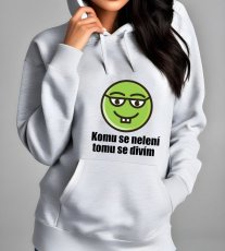 School sweatshirt, I wonder who is not lazy