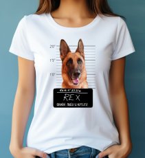 T-shirt with your dog's name and picture. Arrested : )