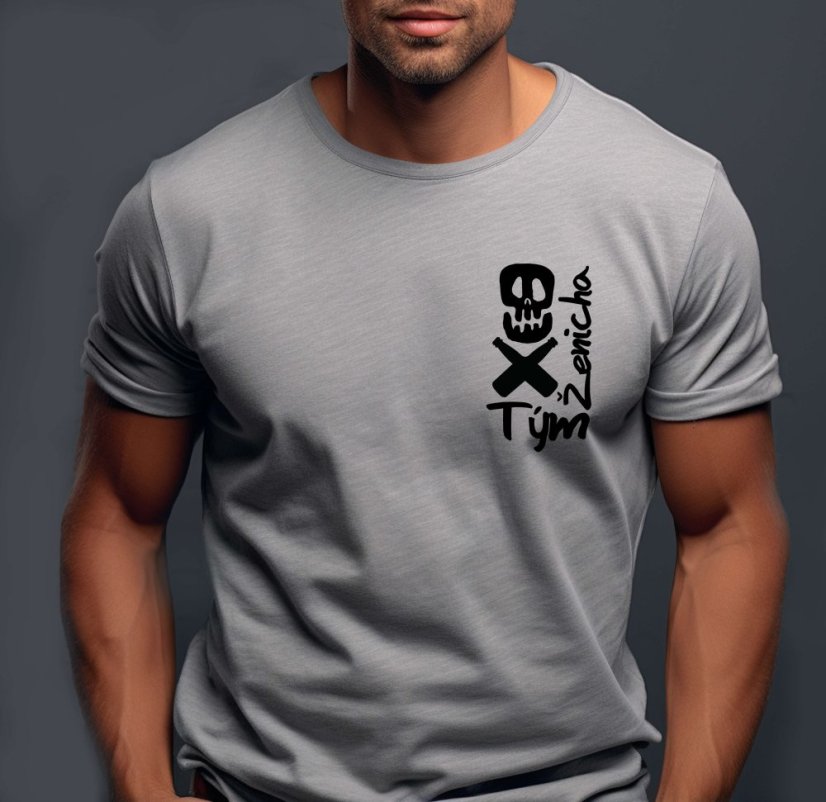 Pánské tričko, tričko s vlastním, jménem nebo přezdívkou.Tým ženicha