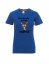 Graduation T-shirt, You'll die of boredom without us here! - Barva: Královská modrá, Velikost: S, Střih: Dámské